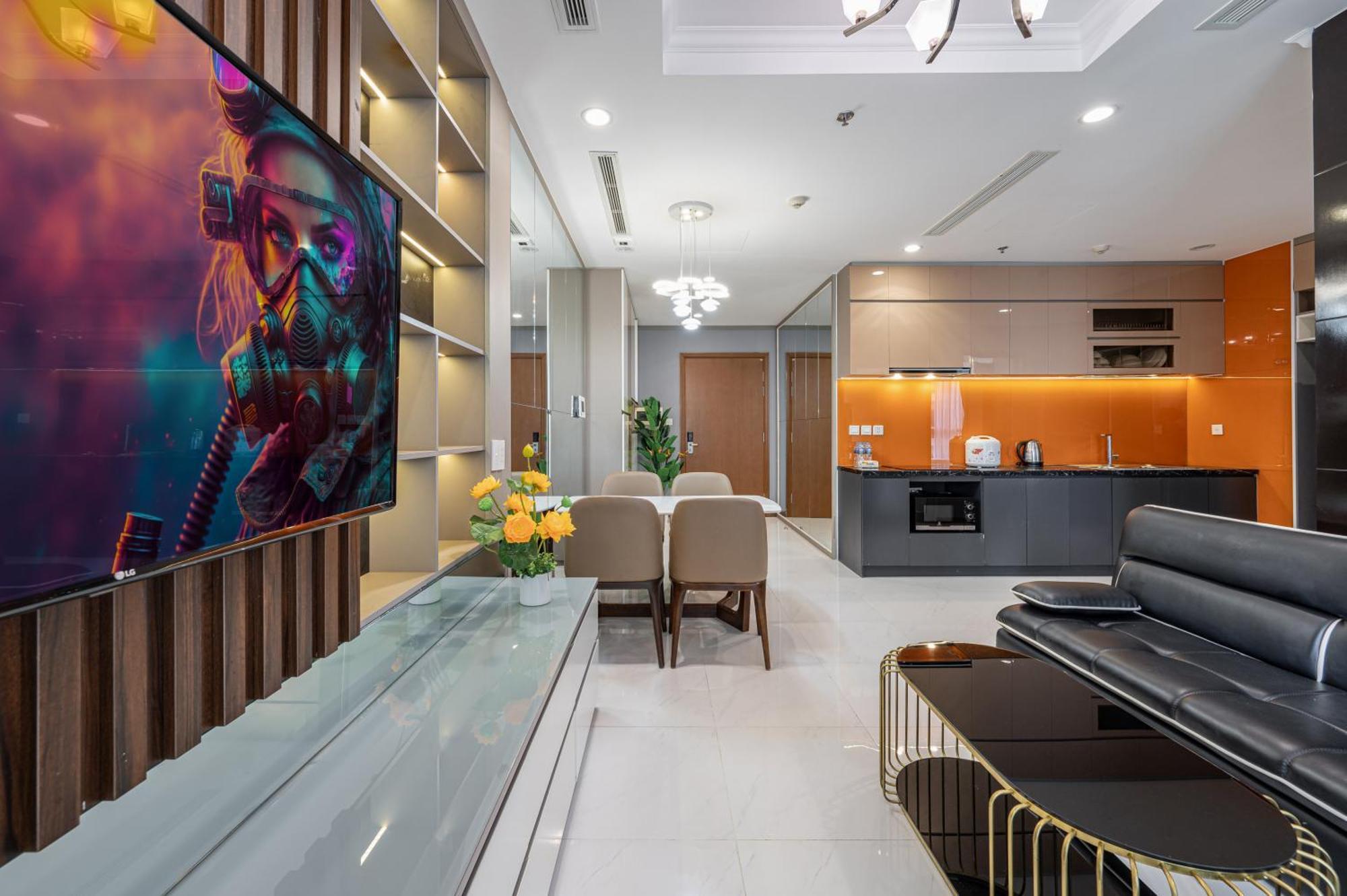 Vinhome Central Park Apartment Ho Şi Min Dış mekan fotoğraf